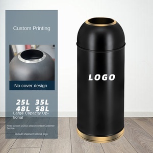Seau de stockage en acier inoxydable de grande capacité à dessus ouvert de haute valeur de couleur pour le bureau à usage commercial pour les magasins de thé au lait Bullet - Product Image 3