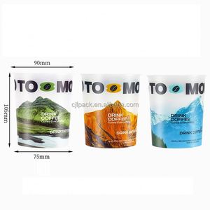 Factory Customized Disposable Plastic PP <b>Cups</b> 500ml 90mm Diameter Rainbow Purple Black Milk Bubble Tea <b>Cold</b> Drinks - Product Image 3