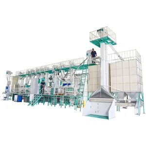 Máquina de procesamiento de arroz, conjunto completo de 60 TPD, molino de arroz Industrial, hecho en China
