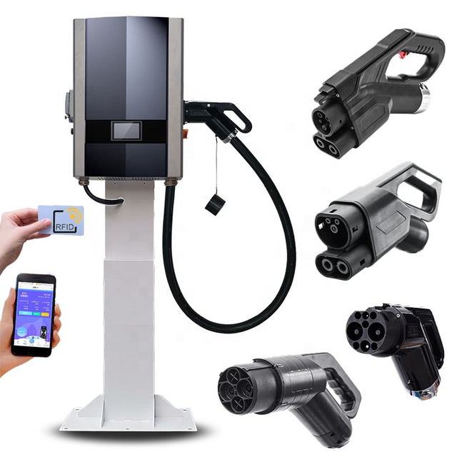 DC Electric Vehicle Special Electric Vehicle Charging Station30KW/ Chademo Electric Car Charger Wall Box Electric