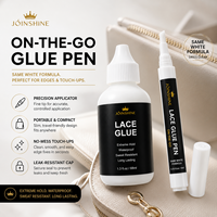 Fournisseur en gros de colle pour perruques en dentelle avec adhésif transparent, sec et imperméable pour les magasins de beauté