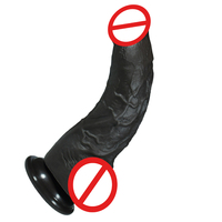 Dildo Realista Suave con Ventosa, 100% Impermeable, Material de Goma de Gelatina Ecológico, Tamaño Súper Grande, Portátil para Masturbación Femenina