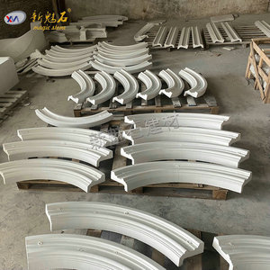 Nouvelle garniture murale extérieure en pierre magique GRC, style européen, composant de décoration de villa, utilisation extérieure - Product Image 1