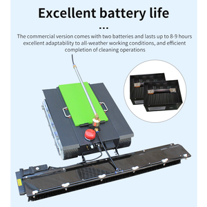 Haofu yk1 panel năng lượng mặt trời làm sạch Robot CE chứng nhận 200M điều khiển từ xa 8-9H Tuổi thọ pin nước tự động rửa Bàn chải máy - Product Image 4