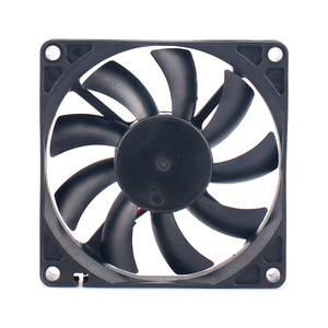 ตัวแปลงความถี่ซีพียูคอมพิวเตอร์แบบบาง8015 DC5V1V24V แหล่งจ่ายไฟพัดลม AC สำหรับระบายความร้อน - Product Image 4