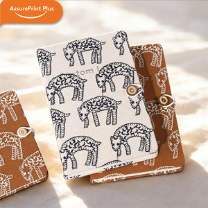Quaderno e Diario Personalizzato A5 <span class=keywords><strong>A4</strong></span> A6 B5 con Copertina Rigida in Tessuto Floreale Ricamato Eco-Friendly per Donne e Scrittura Artistica Quotidiana e Mindfulness - Product Image 5