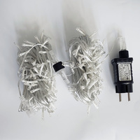 Guirlandes lumineuses LED de Noël pour extérieur, étanches, lumières scintillantes, à brancher, pour arbre extérieur, salle de classe, mariage, décorations de Noël