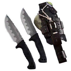 Couteau de poche tactique de survie personnalisable ML M33 OEM, bois de noyer, caoutchouc, lame en acier inoxydable G10 pour usage industriel EDC, bricolage - Product Image 1