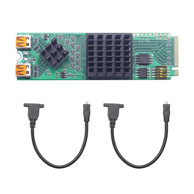 Câble HDMI fibre à faible quantité minimale de commande 50M Win7 8 10 Linux 4k carte de Capture vidéo pour Zoom Skype Vmix Wirecast ManyCam VLC OBS