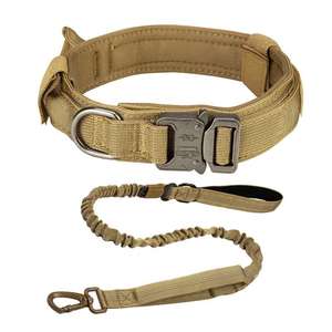 <span class=keywords><strong>Collar</strong></span> y Correa de Adiestramiento Táctico para Perros con Hebilla de Metal Resistente de Alta Calidad, Tamaño Grande, Liberación Rápida, Diseño Personalizado - Product Image 5