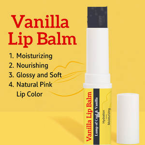Vanilla lip balm <b>moisturizing</b> Nourishing Stick 5g travel pack suitable for all skin types - Product Image 6