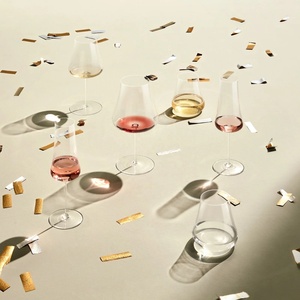 Công suất cao bụng lớn cốc thủ công miệng thổi siêu siêu mỏng pha lê nabila ly rượu vang trắng - Product Image 4