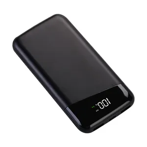 Tragbare magnetische Power banks Drahtloses Laden 10000mAh Digital anzeige Doppel-USB-Multifunktions-Power bank