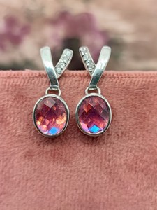 Pendientes de Cuarzo Natural con Plata de Ley 925, Diseño Artesanal Vintage Hecho a Mano, Joyería Elegante para Mujer - Product Image 4