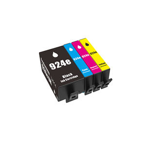 INK-TANK 924 924e Cartucho <span class=keywords><strong>de</strong></span> Tinta <span class=keywords><strong>de</strong></span> Color Negro Compatible Premium para HP923 para Impresora <span class=keywords><strong>HP</strong></span> Officejet 8120e 8122e - Product Image 1