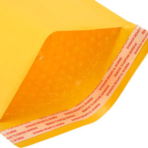 노란색 다크 브라운 폴리 버블 메일 백 내마모성 익스프레스 운송 봉투 우편 가방 용 폼 봉투 - Product Image 3