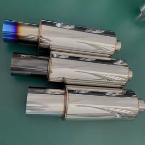 जिचेंग अनुकूलित सार्वभौमिक स्टेनलेस स्टील एकल-पंक्ति 1.2/1.5l मुद्रांकन प्रक्रिया निकास मफलर मोटर वाहन निकास पाइप - Product Image 4