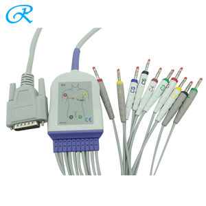 바나나 4.0 를 가진 10 지도 Ecg <span class=keywords><strong>Ekg</strong></span> 케이블 - Product Image 4