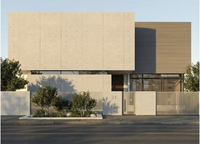 Villa préfabriquée Villa de luxe moderne Maisons préfabriquées construites avec des panneaux sandwich en ciment EPS