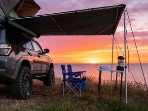 Tente de toit personnalisée pour voiture, pare-soleil, équipement de <span class=keywords><strong>camping</strong></span> imperméable, tente de <span class=keywords><strong>camping</strong></span> extérieure <span class=keywords><strong>à</strong></span> montage rapide, auvent latéral pour voiture - Product Image 5