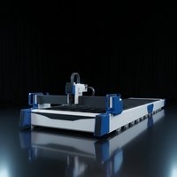 Machine de découpe laser fibre CNC haute vitesse 1500W/2000W/6000W à bas prix avec source laser Raycus IPG et refroidissement par eau