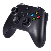 Manette sans fil HY-15 2,4 GHz pour Xbox One S/X/XS PC Gaming, double vibration, prise casque, boutons programmables, bouton Turbo