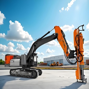 Geluidsarme, milieuvriendelijke hydraulische rotsboormachinepomp voor bouwvernietiging/tunnelbouw, 8.000 ton splitskracht - Product Image 4