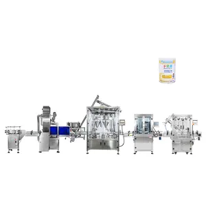Best Price Dried Powder Auger Filler Can Packaging Machine Tin Can Filling Packing Powder Milk Seaming Line