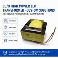 Transformateur de puissance à noyau de ferrite EE65 EE70 14V 25A EE55, transformateur onduleur 3000W 10kW, transformateurs variac monophasés