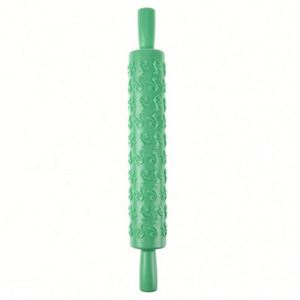 Thiết kế đẹp trong suốt cán <span class=keywords><strong>pin</strong></span> với hoa kết cấu dập nổi nhựa fondant đường Craft DIY bánh trang trí nội thất công cụ - Product Image 1