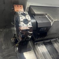 Centre de tournage à tourelle THK robuste avec système de commande CNC, longueur 935 mm, 1000M SYNTEC 2 axes 12 stations simple