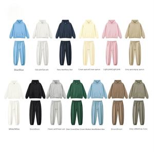 ชุดสเวตเตอร์โอเวอร์ไซส์สไตล์สตรีทเทรนดี้สำหรับผู้ชาย  ผ้ากำมะหยี่  แบบหลวม  ทรงอเมริกัน  คอลเลคชั่นฤดูใบไม้ร่วง/ฤดูหนาว 2025  นำเข้า - Product Image 5