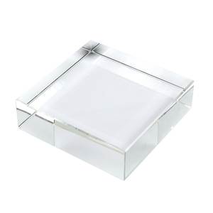 Expositor de Cristal K9 de 100X100X30 mm, Soporte Acrílico Transparente para Exhibir Artículos - Product Image 1