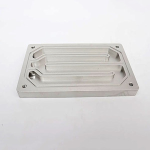 Tùy chỉnh nhôm đùn nước làm mát tản nhiệt tấm thợ mỏ lạnh phân phối Thiết kế tấm - Product Image 3