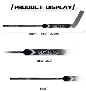 <span class=keywords><strong>Palo</strong></span> de Hockey sobre Hielo para Jóvenes Porteros, Fibra de Carbono 600-700g, Color/Logotipo Personalizado para Entrenamiento y Competición |   Fábrica OEM/ODM Directa - Product Image 3