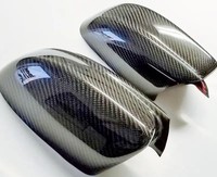 Coques de rétroviseurs en fibre de carbone légères de style OE, amélioration extérieure pour Dodge Charger de 2015 à 2021