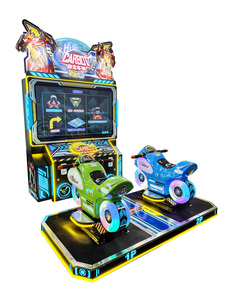 Vente en gros d'usine de jeux vidéo électroniques, simulateur de course d'arcade à 2 joueurs, machine de course de <span class=keywords><strong>moto</strong></span> pour enfants à pièces, à utiliser en intérieur - Product Image 3