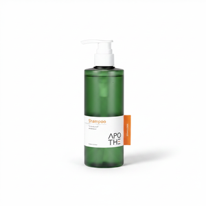 Shampooing Apothe Sebum Control 300ml, contrôle du sébum, cheveux gras, cuir chevelu, liquide concentré, nettoyage en profondeur, rafraîchissant, unisexe - Product Image 2