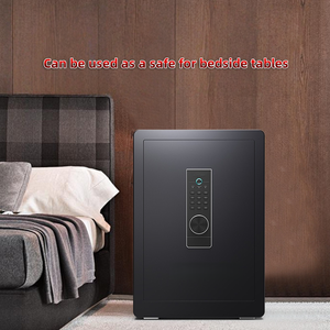 छोटे सभी स्टील की दीवार वार्डरोब फायरप्रूफ वाटरप्रूफ सुरक्षित जमा बॉक्स होम का उपयोग सुविधाजनक सुरक्षित कुंजी रिमोट एंटी-चोरी सुरक्षित - Product Image 6