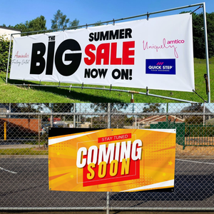 カスタム広告宣伝用屋外PVCフレックスメッシュウォールバナー印刷、ビジネスビニールフラッグバナーサイン、ロゴ印刷付き - Product Image 2