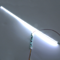 10.4 pouces 19 pouces Kit de bande LED pour ordinateur portable à luminosité réglable 2mm de large 9.6V tension SKD Kits pièces bande de lampe pour ordinateur portable peut être coupée