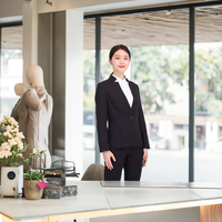JXKRSZF Vêtements administratifs confortables et doux en stock Pantalon de costume exécutif