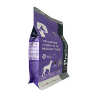 Sacs d'emballage personnalisés pour aliments pour animaux de compagnie, imprimés en héliogravure, 2,72 kg, recyclables, à fond plat, avec valve et fermeture éclair, pour chiens/chats