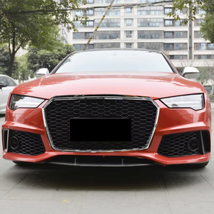 กระจังหน้าแบบใหม่สำหรับรถ Audi A7 S5 C7.5อะไหล่รังผึ้งสไตล์ RS5 2017-2019 - Product Image 6
