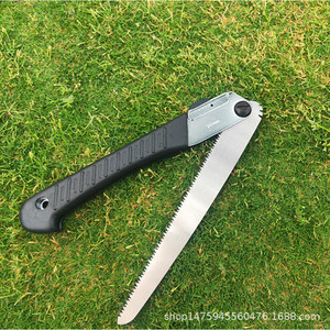 Scie à main pliante Toad Dragon 240, lame de 240 mm, poignée en caoutchouc, scie pour le jardinage et le travail du bois - Product Image 1