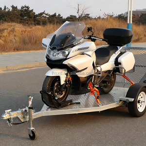 Remolque <span class=keywords><strong>de</strong></span> Plataforma Plana Específico <span class=keywords><strong>para</strong></span> Motocicletas con Gran Capacidad <span class=keywords><strong>de</strong></span> Carga y Soporte Frontal Antivuelco - Product Image 6