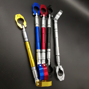 22mm Motorcycle Handlebar Motorbike Grips <strong>Handle</strong> <strong>Bar</strong> <strong>Steering</strong> Wheel Strengthen Aluminum Alloy Brace <strong>Adjustable</strong> Cross <strong>Bar</strong> - Product Image 1