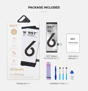 Wst Pin điện thoại di động 100% Thương hiệu Mới tùy chỉnh Trung Quốc Pin điện thoại di động 6 6S - Product Image 6