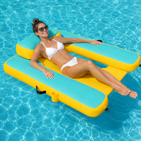 Fauteuil gonflable Flamingo en PVC robuste, personnalisable, vente en gros directe usine, capacité 400 lbs. Piscine portable