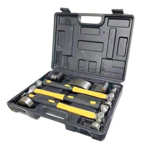 Auto Body Shaping and Forming Repair Kit <span class=keywords><strong>de</strong></span> 7 piezas Fender Roller Fixer Dent Remover Tool Set con martillo y Dolly - Product Image 6